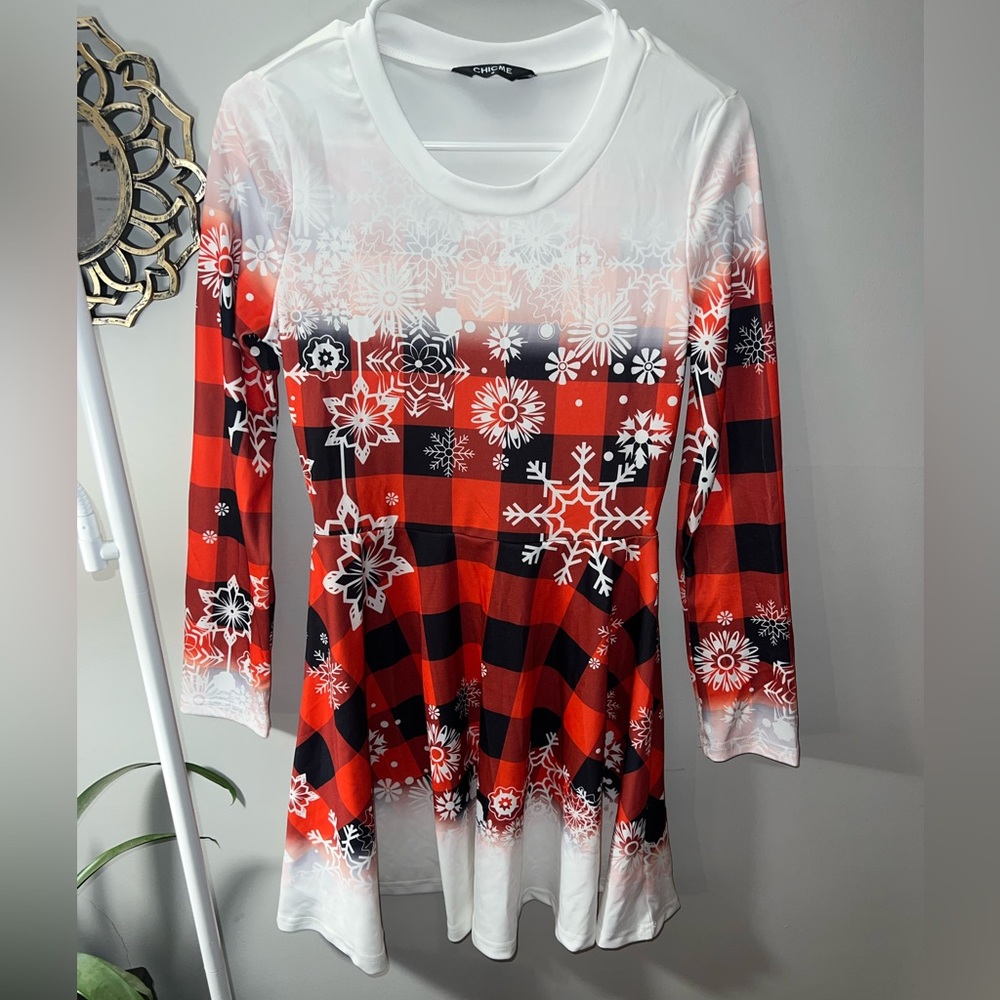 Snowflake Christmas Dress size Medium